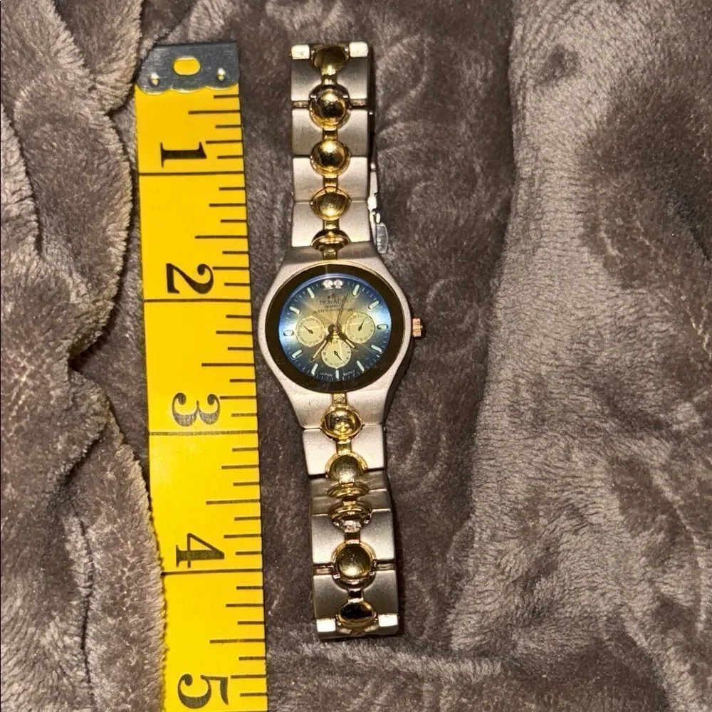 Elegant Silver and Gold Women's Watch